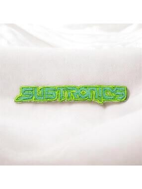 UV Green and Blue Subtronics Iron On Patch